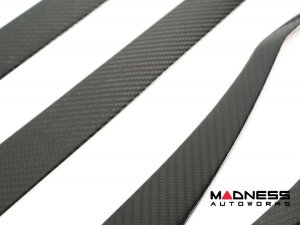 Jeep Renegade Door Trim - Lower Side Molding Kit - Carbon Fiber Jeep Renegade Door Trim - Lower Side Molding Kit - Carbon Fiber